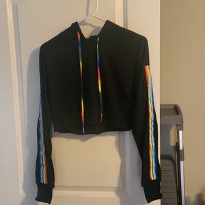Crop top hoodie